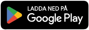 Bild av Google Play Store-logotypen med möjlighet att ladda ner vår game portal Spacebetween, kompatibel med Sip2play-muggen.